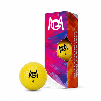Distance Golf Balls#Yellow