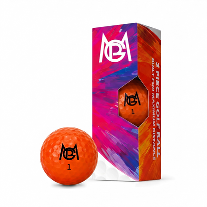 Distance Golf Balls#Orange