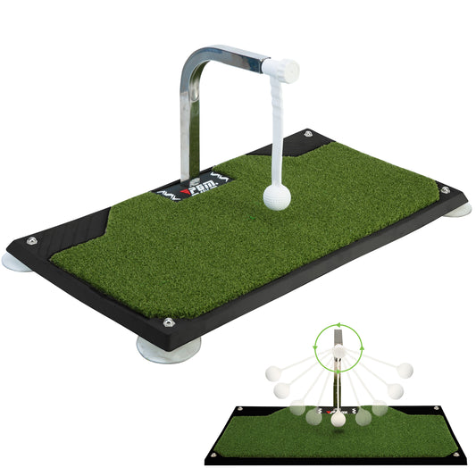 PGM Golf Swing Trainer - Golf Training Equipment with 5 Adjustable Height