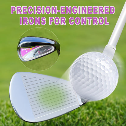 G500 Women's Golf Clubs Full Set#Purple