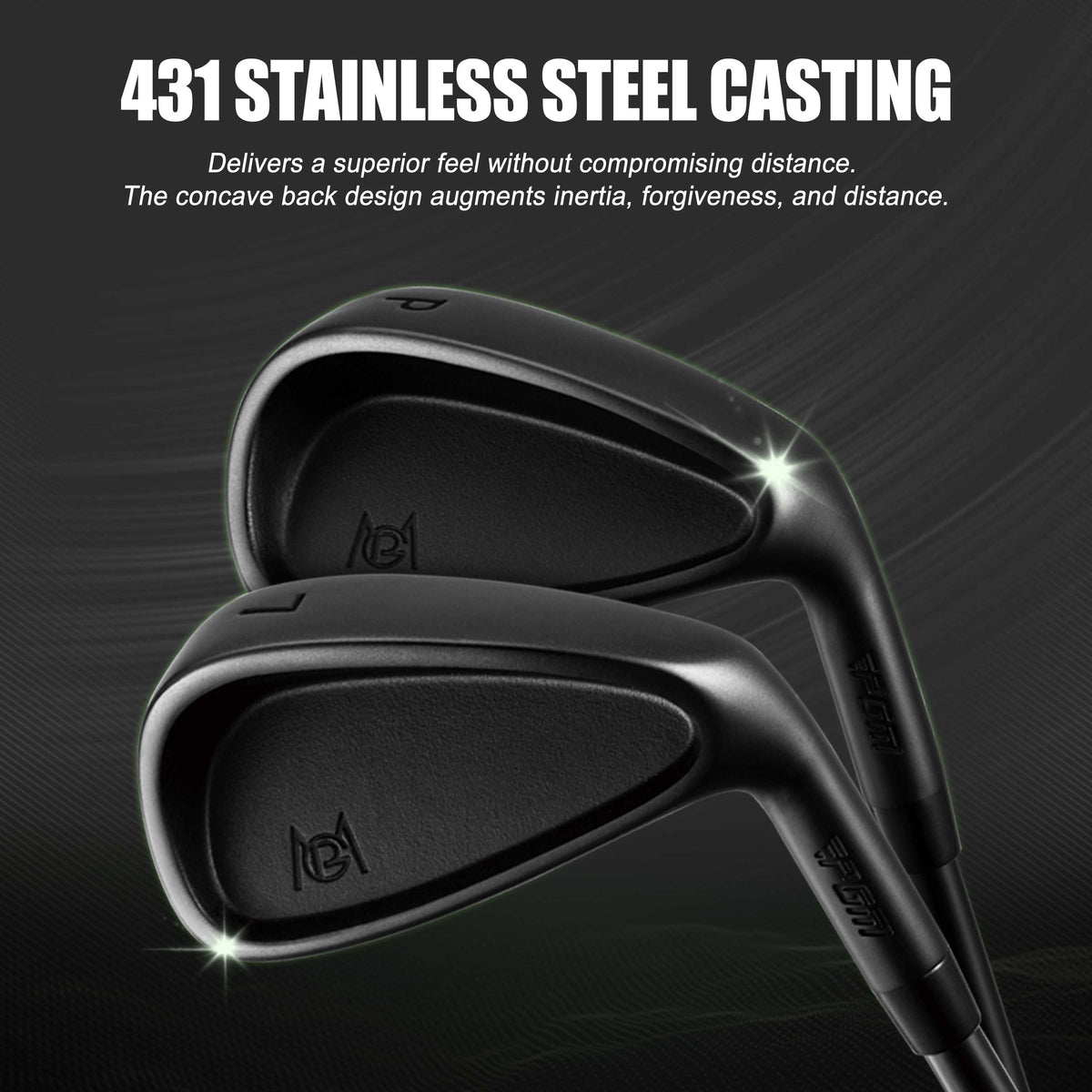 Black Shadow Series Men’s Golf Club Set