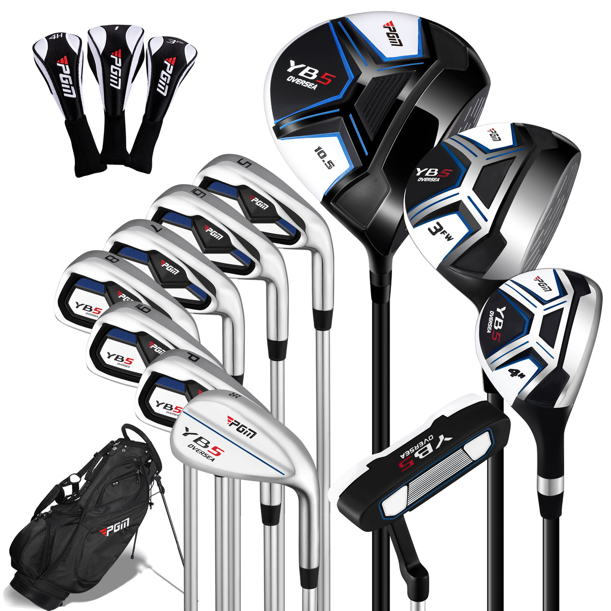 YB5 Men's Complete Golf Club Set