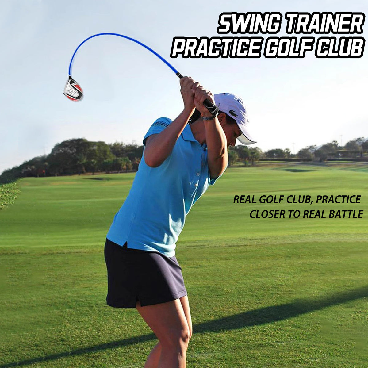PGM Weighted Golf Swing Trainer – Right-Handed Grip & Tempo Training