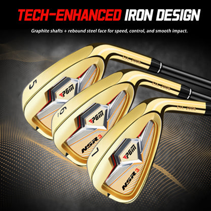 NSR III Golf Irons Set 5-SW#Gold