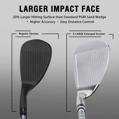 X-Large Golf Wedges for Men & Women - 56/60 Degree#Silver