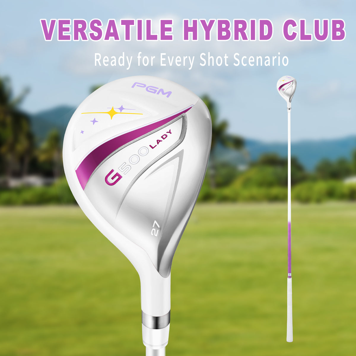 G500 Women's Golf Clubs Full Set#Purple