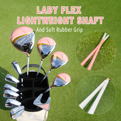 G500 Women's Golf Clubs Full Set#Pink
