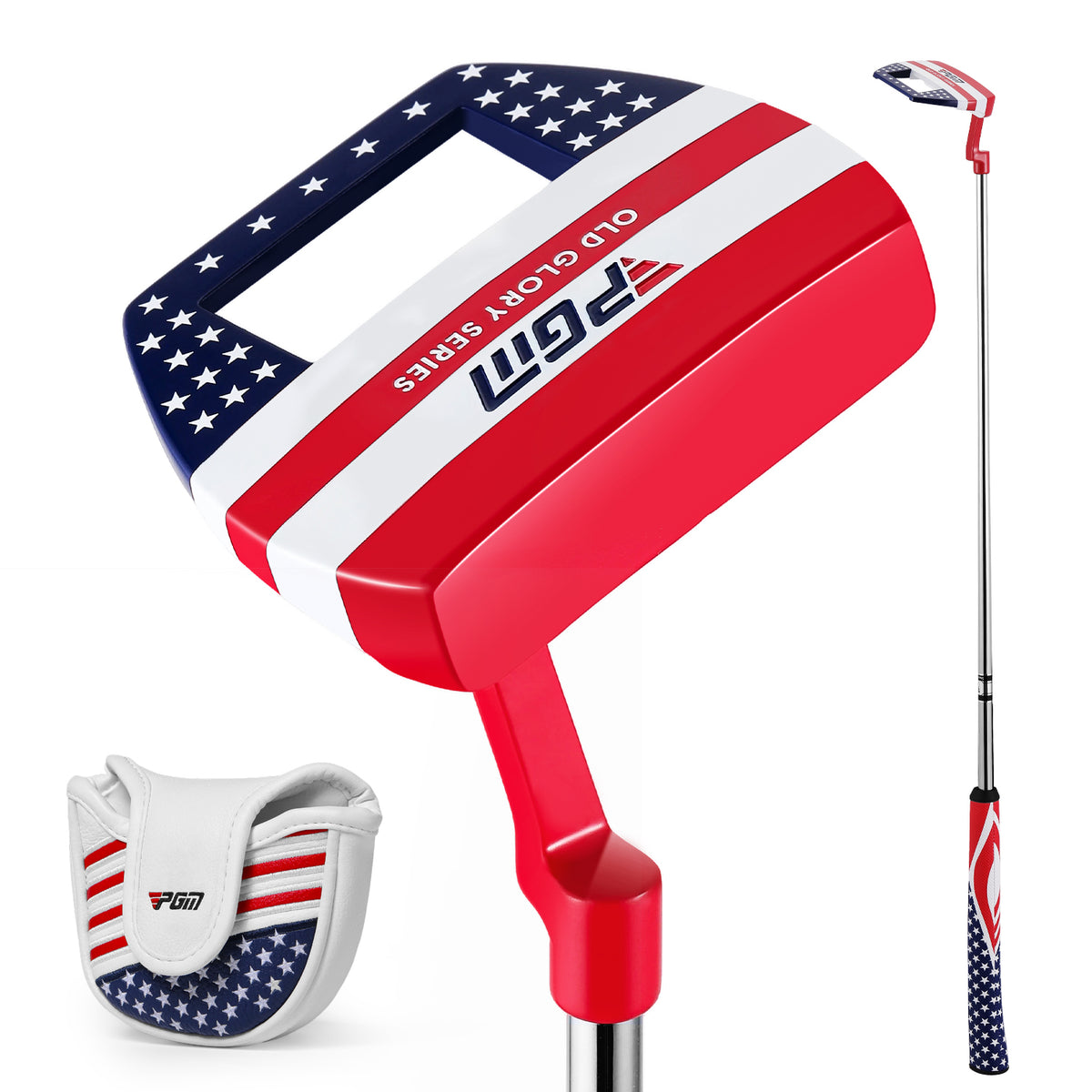 Old Glory Mallet Golf Putter