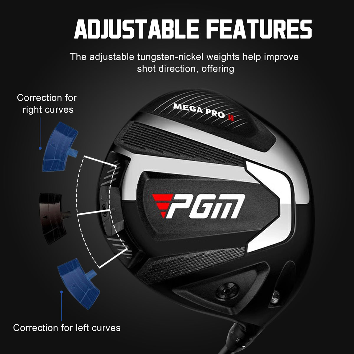 MEGA PRO II Men's Complete Golf Set