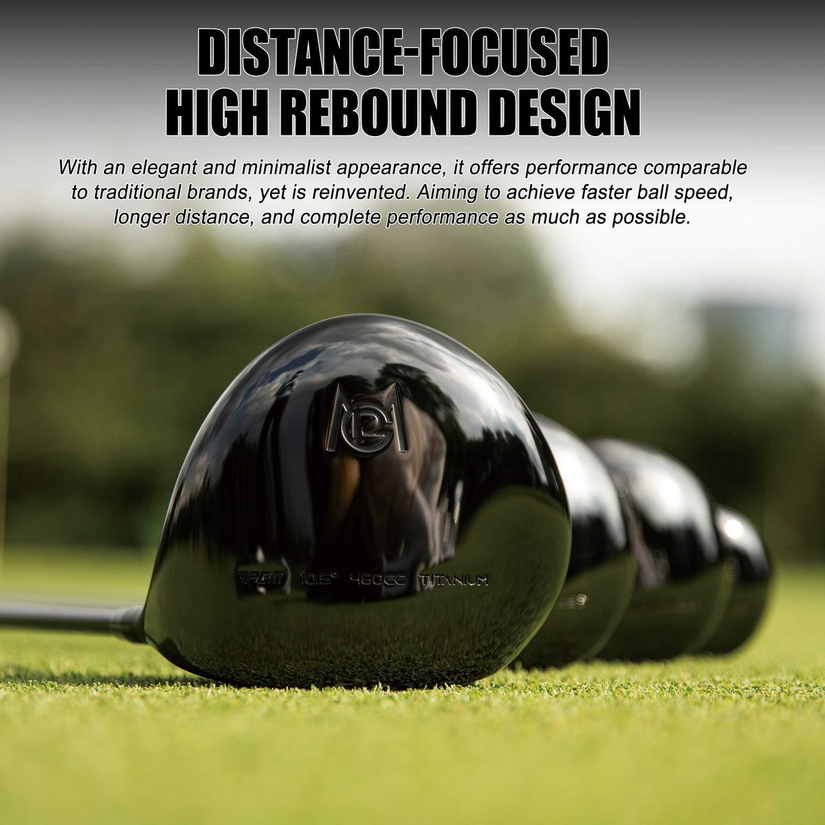 Black Shadow Series Men’s Golf Club Set