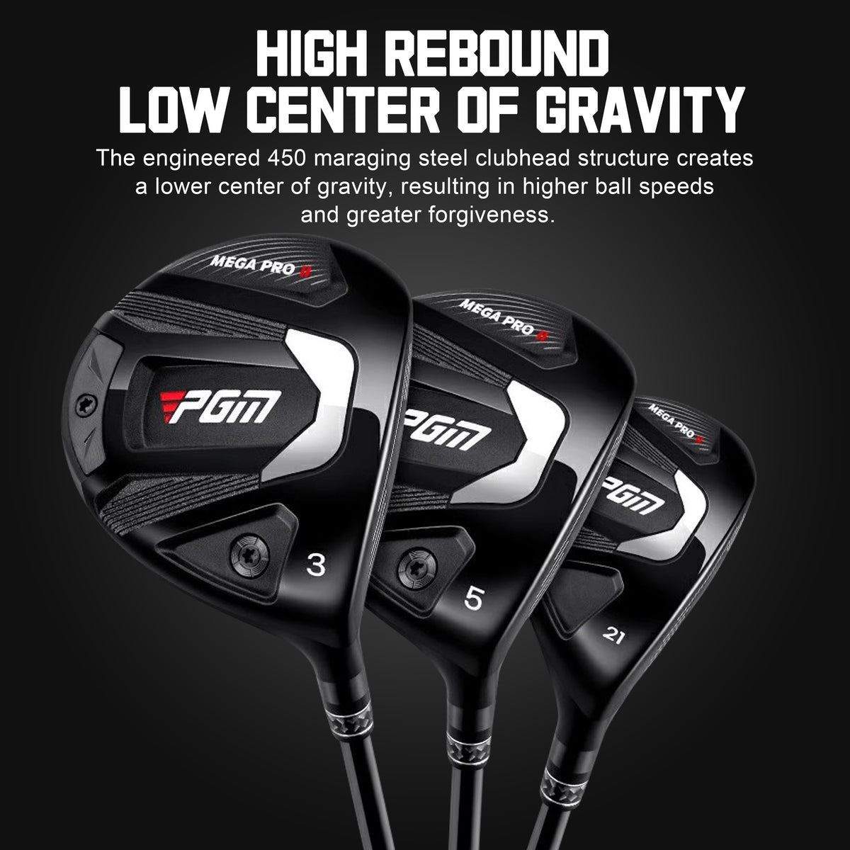 MEGA PRO II Men's Complete Golf Set