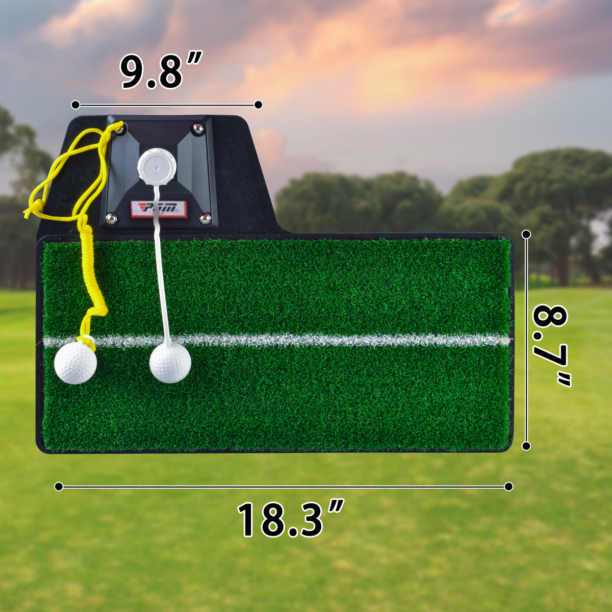 Golf Swing Trainer 2.0 - Adjustable Height Golf Training Equipment