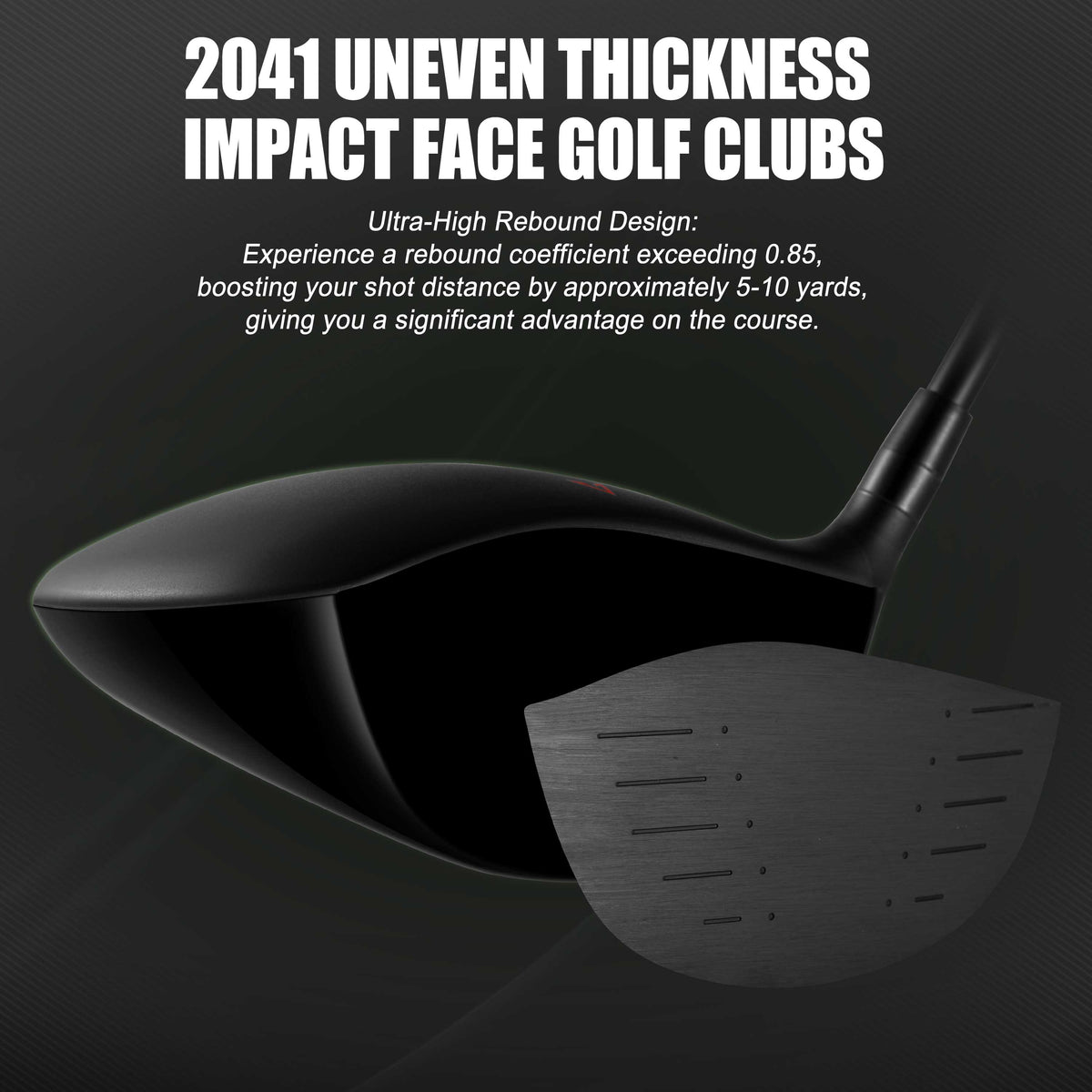 Black Shadow Series Men’s Golf Club Set