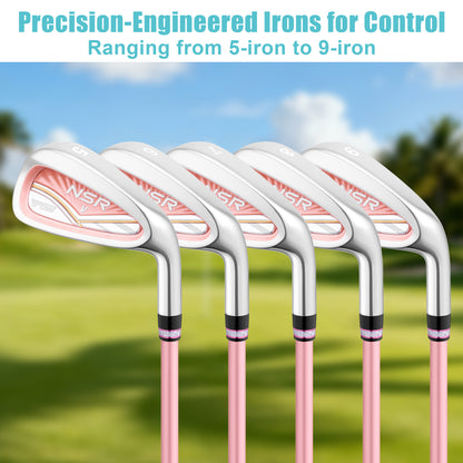 NSR 5 Women's Golf Club Full Set#Pink