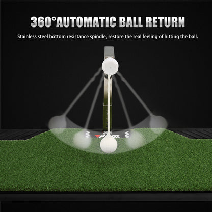 PGM Golf Swing Trainer - Golf Training Equipment with 5 Adjustable Height