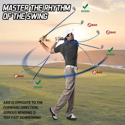 PGM Weighted Golf Swing Trainer – Right-Handed Grip & Tempo Training