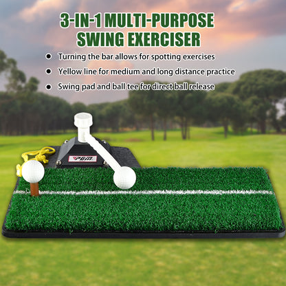Golf Swing Trainer 2.0 - Adjustable Height Golf Training Equipment