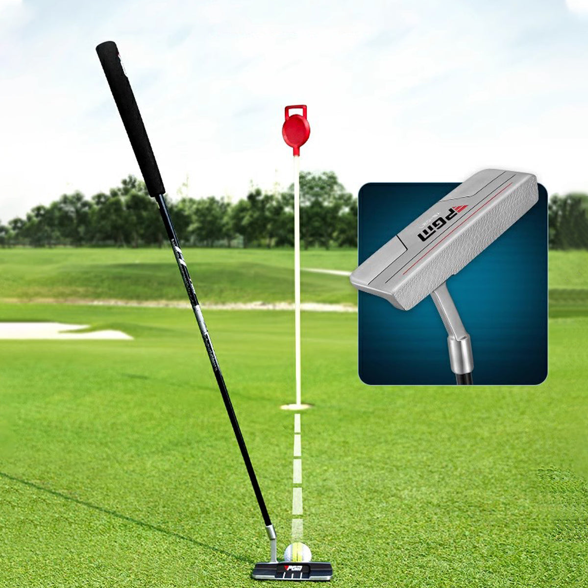 Self-Standing Golf Putter