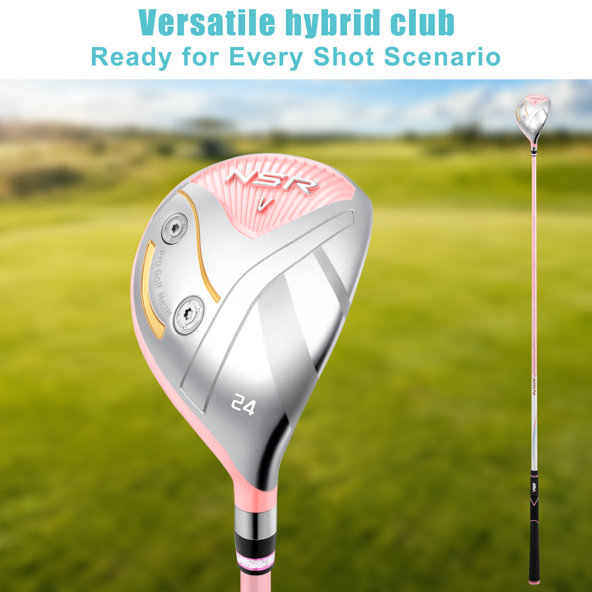 NSR 5 Women's Golf Club Full Set#Pink