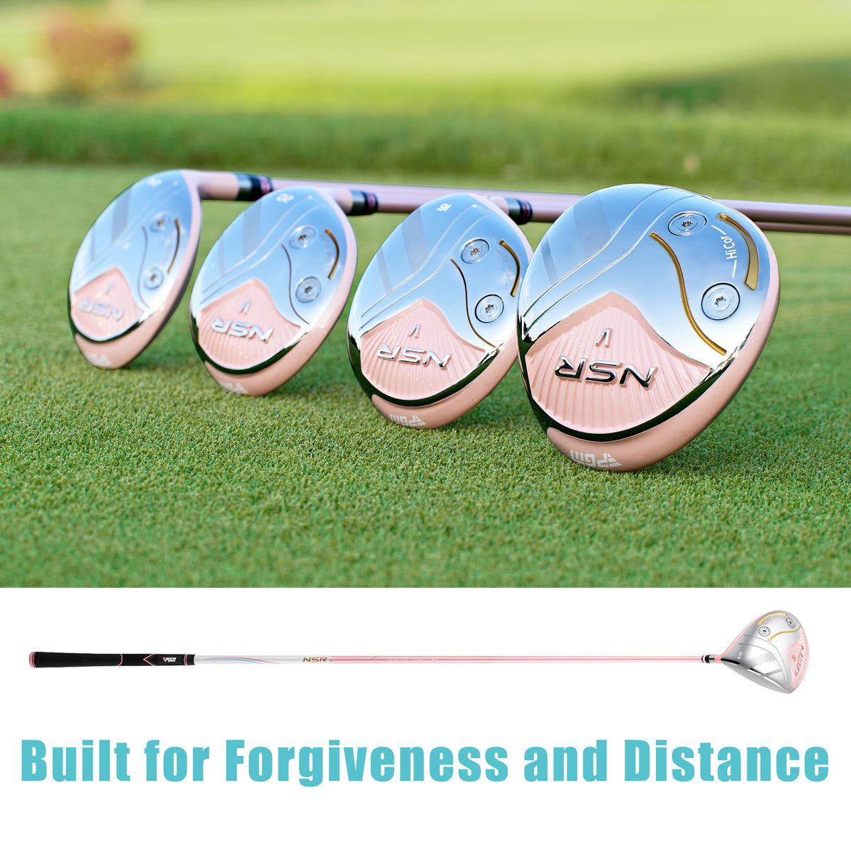 NSR 5 Women's Golf Club Full Set#Pink