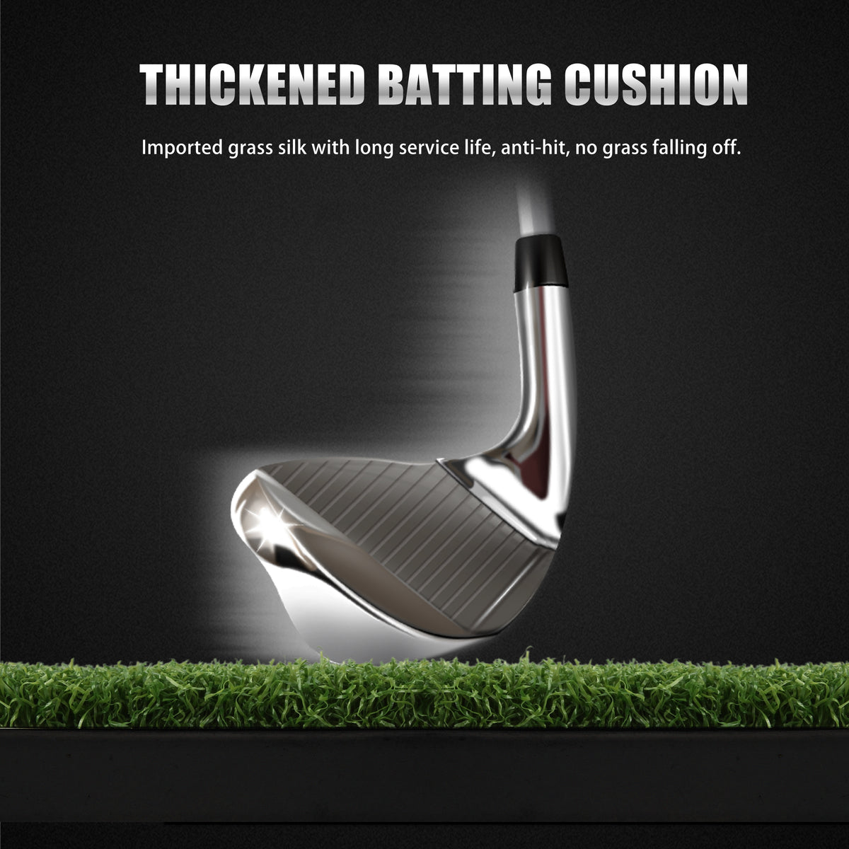 PGM Golf Swing Trainer - Golf Training Equipment with 5 Adjustable Height