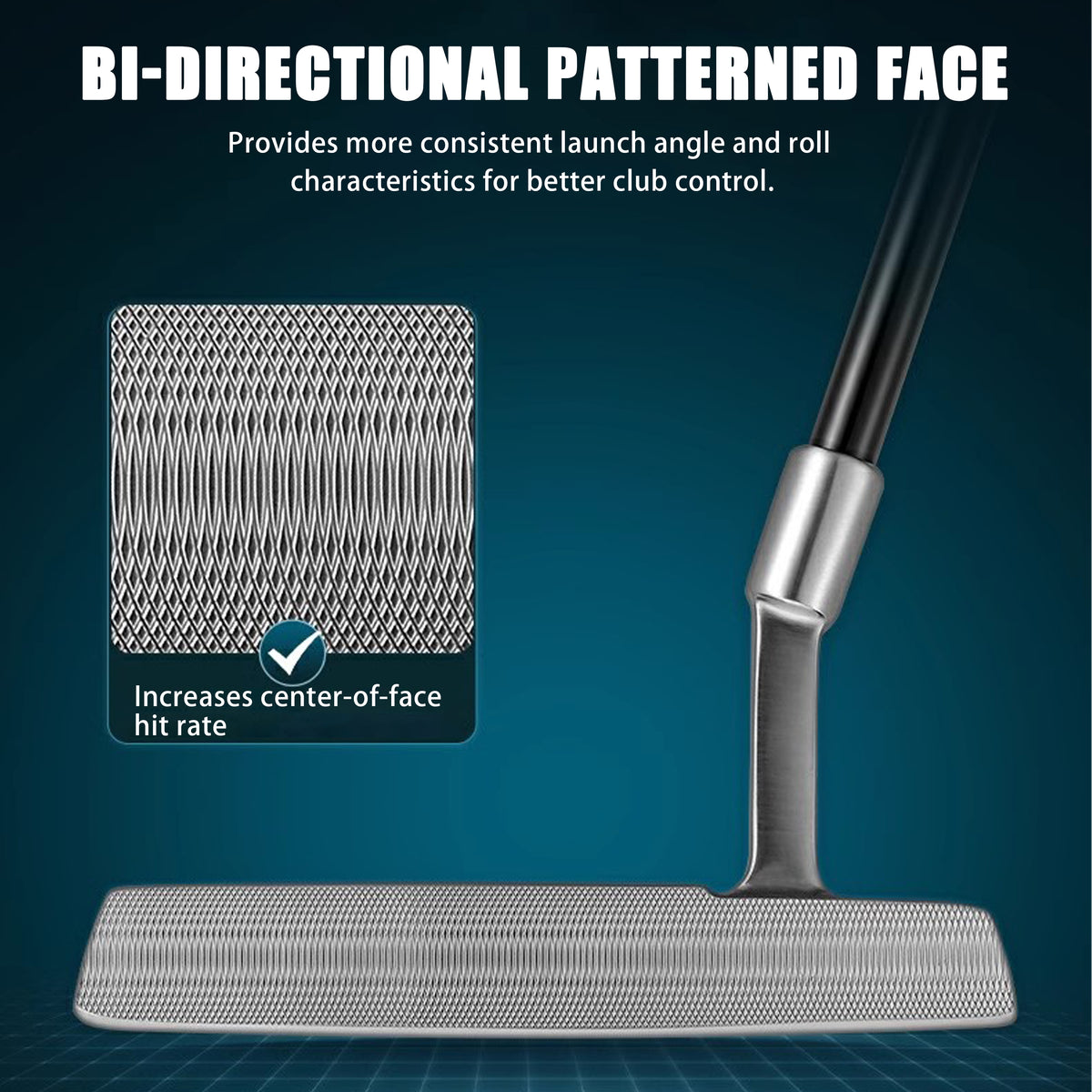 Self-Standing Golf Putter