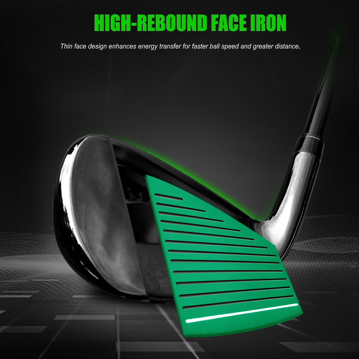 NSR III Golf Irons Set 5-SW#Black