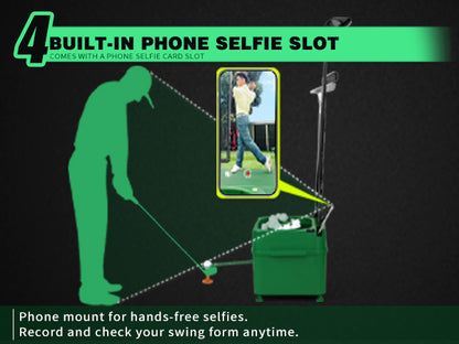 Golf Semi-Automatic Tee Machine