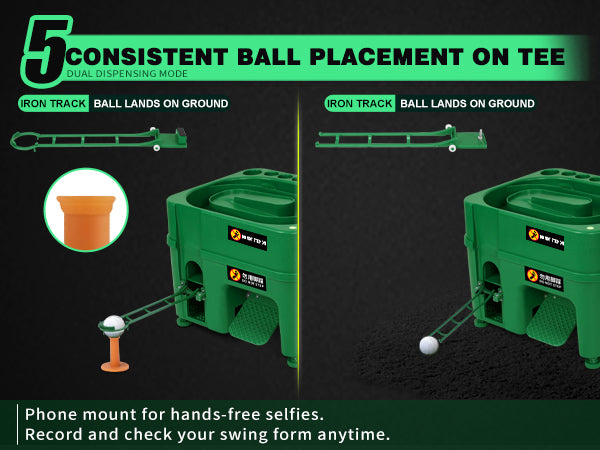 Golf Semi-Automatic Tee Machine