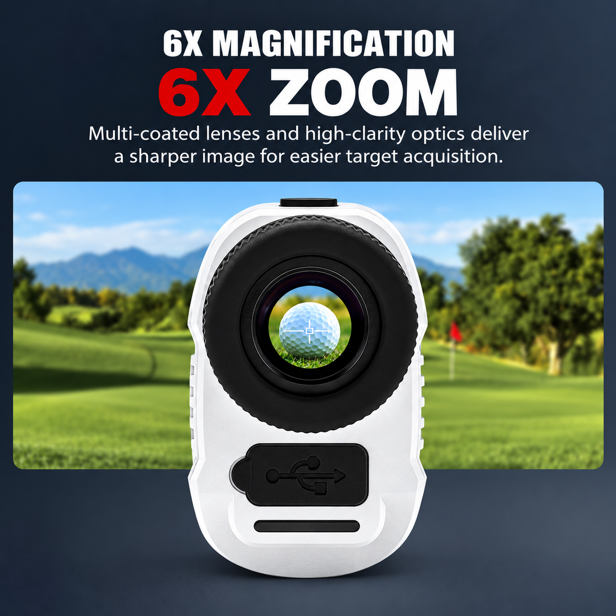Rechargeable Golf Rangefinder