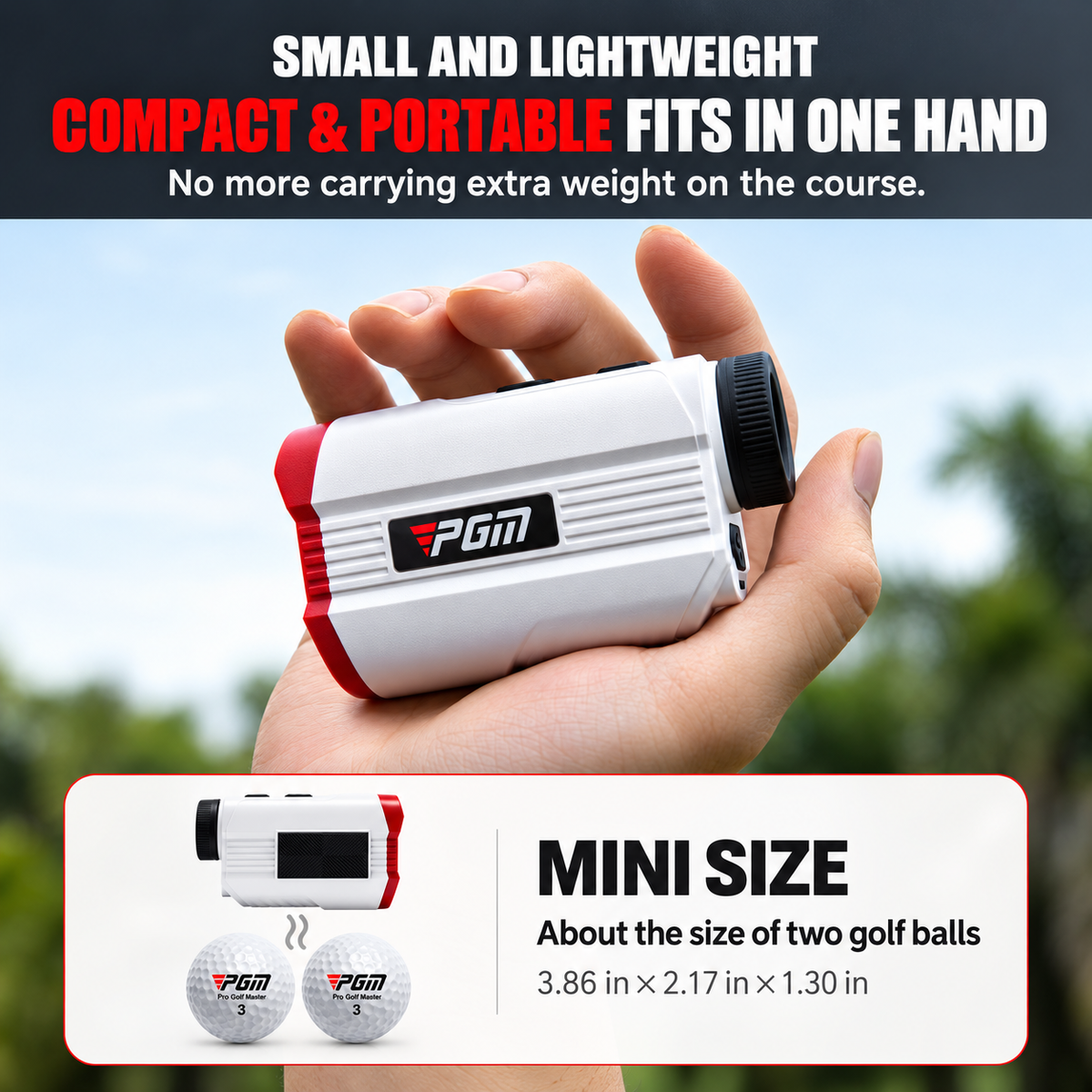 Rechargeable Golf Rangefinder