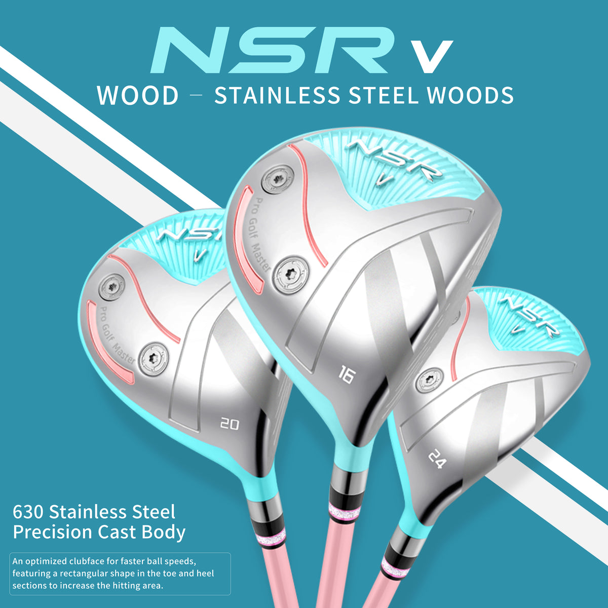 NSR 5 Women's Golf Club Full Set#Blue
