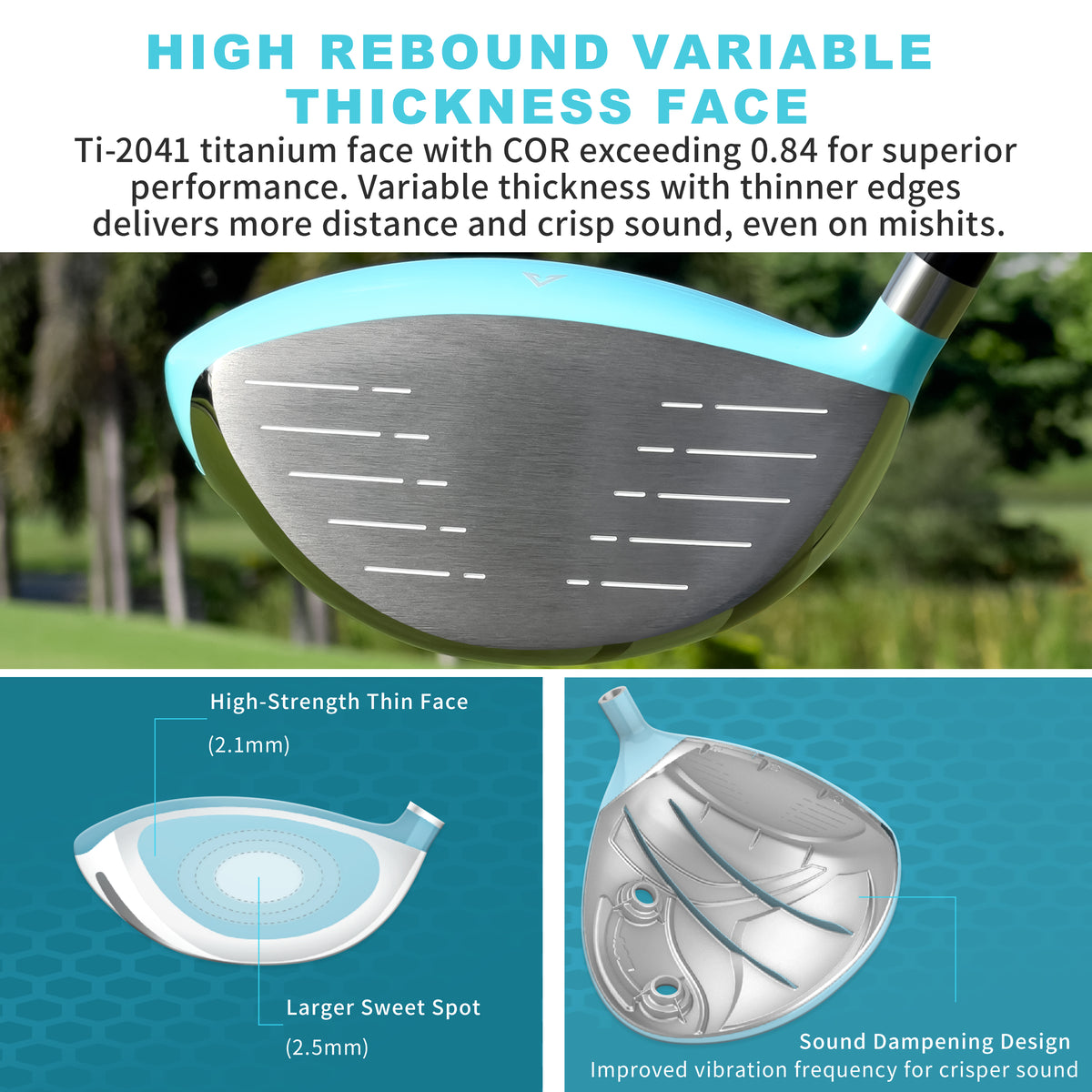 NSR 5 Women's Golf Club Full Set#Blue