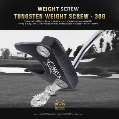 YB-011M CNC‑Milled Low‑CG Golf Putter#Black