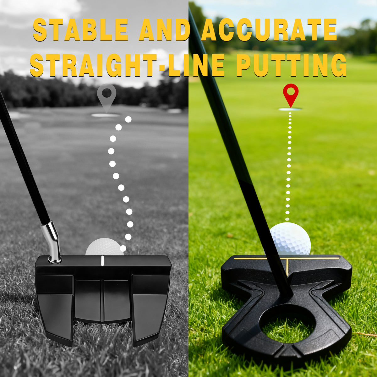 Zero Torque Golf Club Putter
