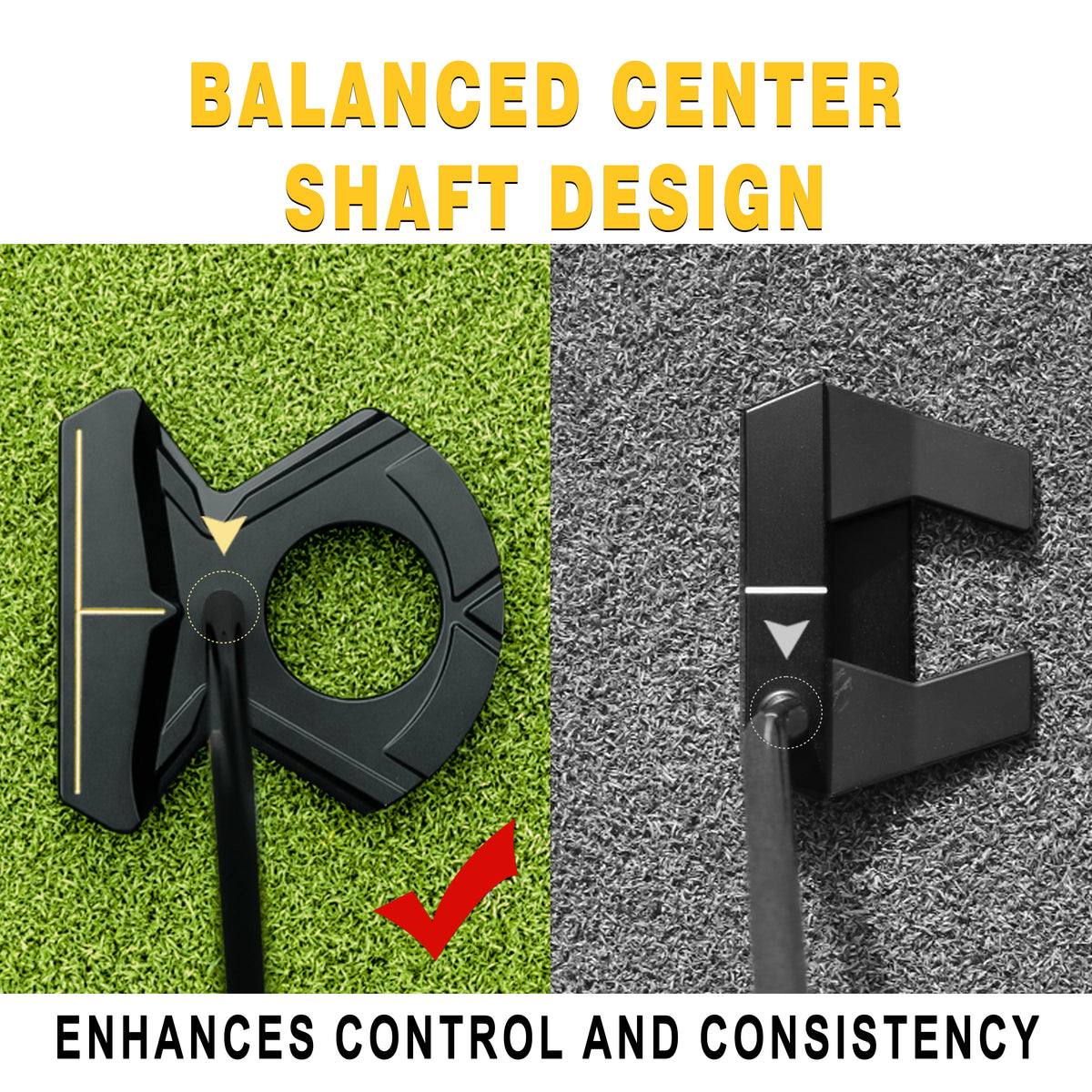Zero Torque Golf Club Putter