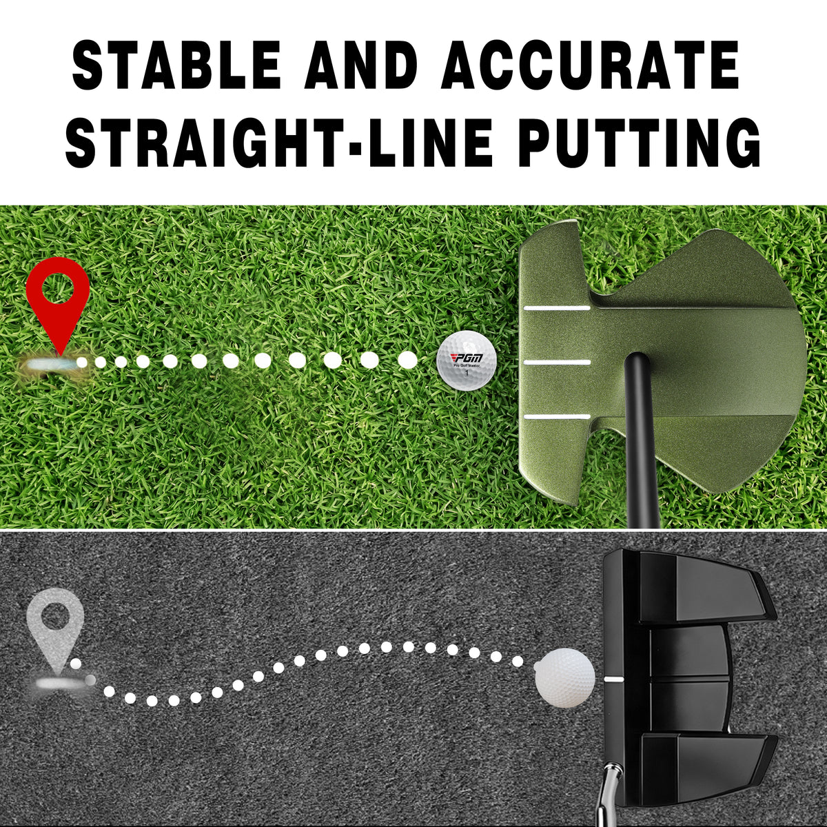 Zero Torque Putter#Green