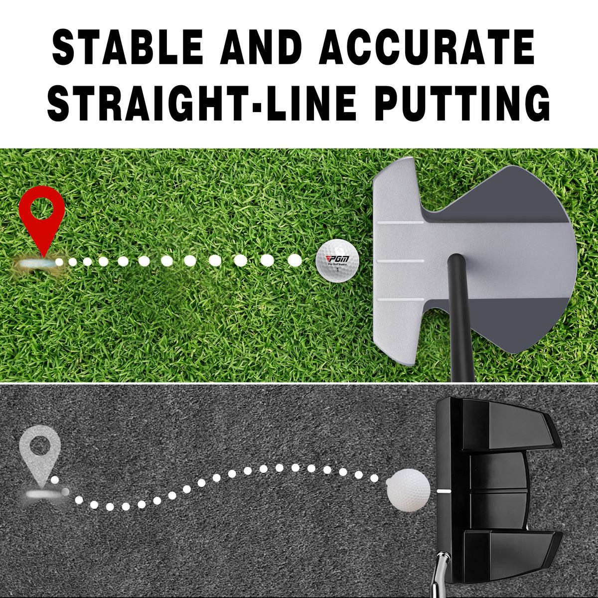 Zero Torque Putter#Silver