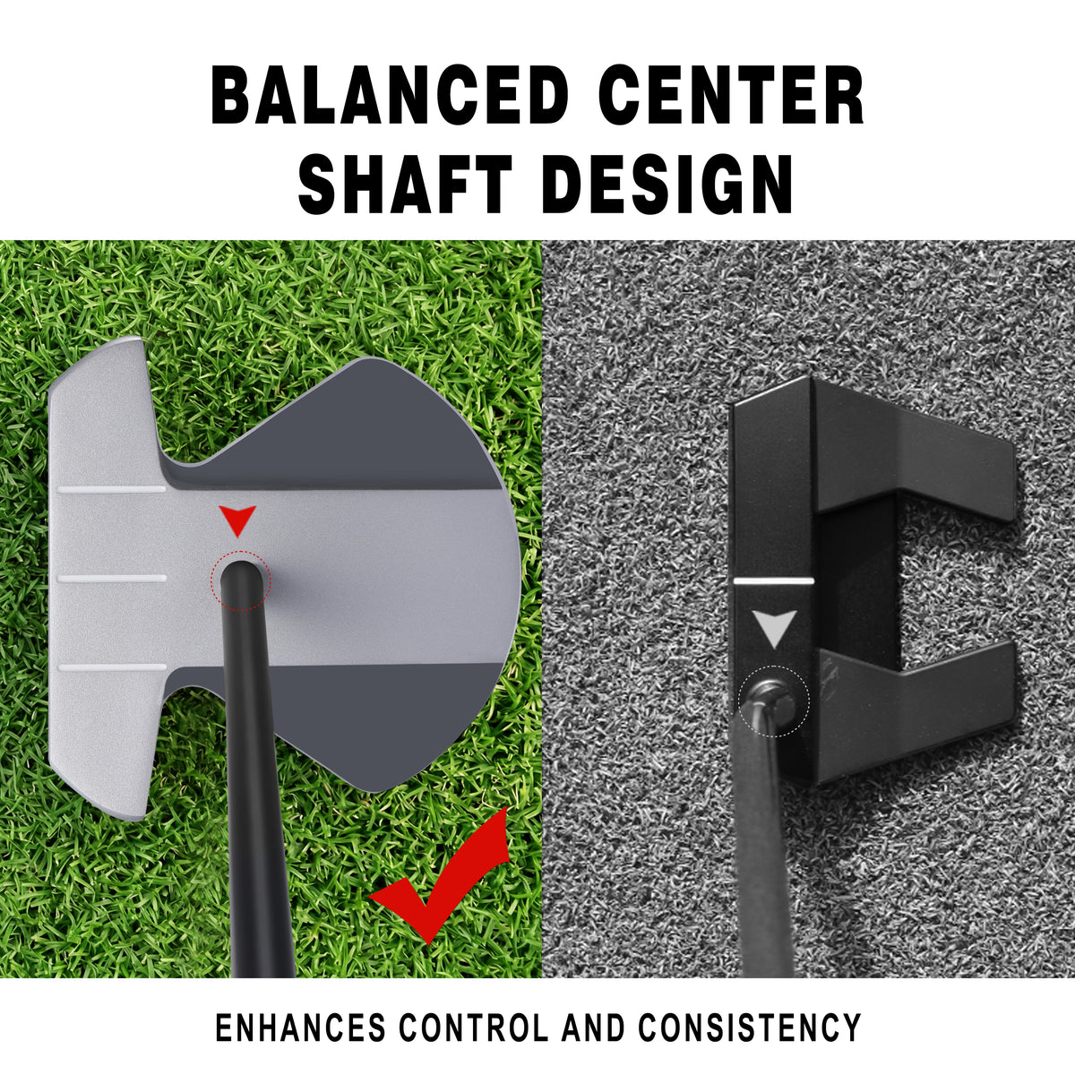 Zero Torque Putter#Silver
