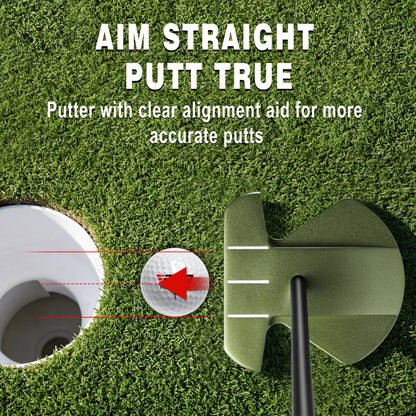 Zero Torque Putter#Green