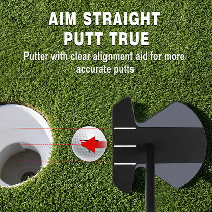 Zero Torque Putter#Black