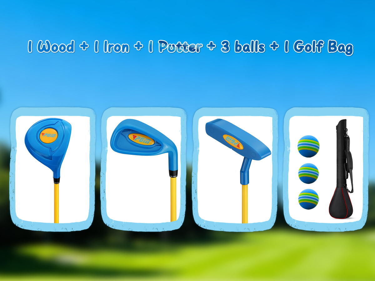 Toddler & Kids Golf Club Set#Blue