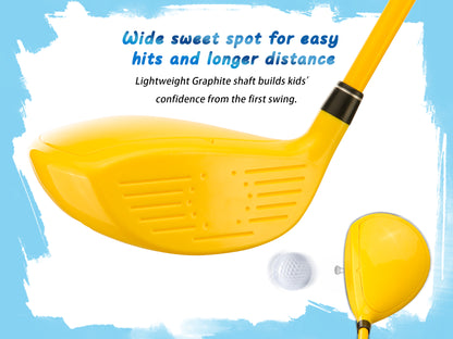 Toddler & Kids Golf Club Set#Yellow